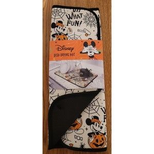 Disney Mickey Mouse Halloween Dish Drying Mat 16x18"